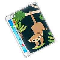 Kompatibilan sa ipad futrolom telefona, Jungle-Theme-majmun-tigar - Case Silikonski zaštitni za zaštitu