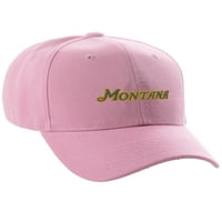 Daxton USA navodi klasični strukturirani kapu za kapu za golf tate, ružičasti šešir montana