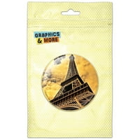 Eiffelov toranj Paris Vintage Pinback gumb Pin značka