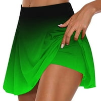 Ženske ljetne kauzalne suknje za tenis Athletic Stretchy kratke joge lažne dvije hlače