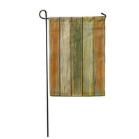 Drvena stara boja drvena ograda za ograde od drveta Plank Vintage Garden Zastava Dekorativne zastave