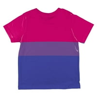 Biseksualna zastava ponosa po cijeloj majici majica malih 4t