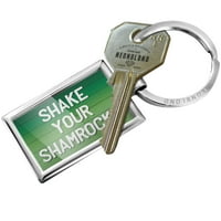 Keychain Shake Your Shamrocks Dan Svetog Patrika Zelena izblijedjela