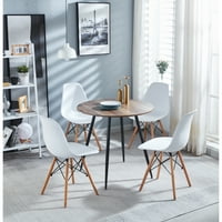 1 + 4, stol i stolica, bijeli blagovaonica, kuhinjski setovi, setovi za kavu