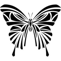 Plemenski leptir Juniors Bijeli grafički tee - Dizajn ljudi m