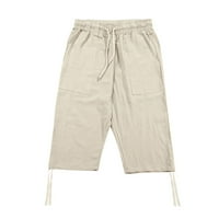Baccoc Dukset za muškarce muške hlače Ljeto Muške pamučne pamote pamučne pantalone SLING sportske hlače