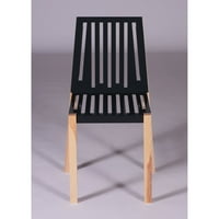Metalna leđa bočna stolica, kapacitet težine: 350, sastavljen