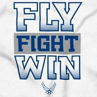 Air Forth Fly Fight Win Slogan Romper Boys ili Girls Infent Baby Brisco Brands NB