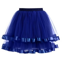 Tutu suknje za žene 80-ih Swing Princess suknja Žene Tutu PetticOat Cosplay Slatka suknja za podvlačenje