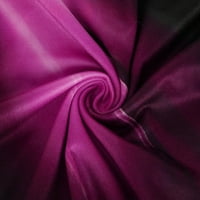 Duks za žene Loase Fit Fashion Fall džemperi cvjetni print okrugli vrat Dugi rukavi Purple XL