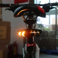 Tureclos Bike Tailleght bežični stražnji LED kontrola ABS lampice Otvorite vanjski promet Sigurnost