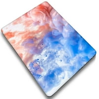 Kaishek plastična zaštitna futrola Kompatibilna sa - objavljena MacBook Pro 14 Model dodirne id: a ružičasta