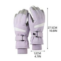 Rukavice Skijaške rukavice za žene Vodootporne rukavice za snijeg Izolirane snježne zaslonske rukavice