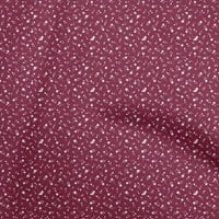 Onuone viskozni dres crvene tkanine cvjetni šivaći materijal za ispis tkanina sa dvorištem širom