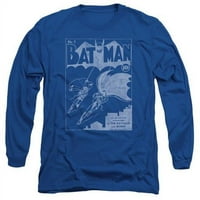 Trevco batman-izdat pokrivač - dugih rukava za odrasle od 18 godina - kraljevsko plava - mala