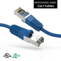 8FT Cat oklopljen 600MHz Ethernet mrežom za podizanje kabela plava, pakovanje