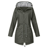 Loft kaputi za žene 3xl odjeća za ženske kišne jakne Ženske prozračne veličine 5xl velike veličine kabanica