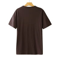 Proljetne košulje za žene Trendy, Žene Dan ispisanih majica s kratkim rukavima, Ležerne prilike
