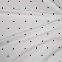 Onuone poliester Lycra tamno crvene tkanine polka točkice točkice haljina materijal tkanina za ispis