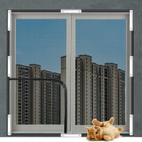 Gwong Prozor zasuna Zaključavanje Samoljepljivo bez bušenja PVC jakim magnetizmom Prozor Sash Keeper