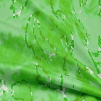 Onuone Rayon Zelena tkanina Batik DIY Odjeća za preciziranje tkanine Tkanina za ispis od dvorišta široko