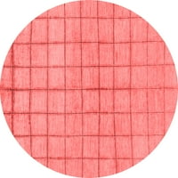 Ahgly Company u zatvorenom okrugli orijentalni crveni modernim prostirkama, 5 'okruglica