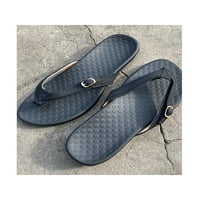 ROTOSW ženske ravne sandale za plažu za plažu Ljeto Flip Flops Udobni klizanje na klizačima unutarnje