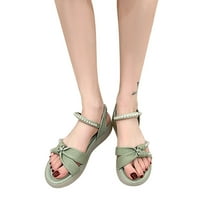 Sandale za žene modne cipele Pu Green 38