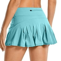Zhizaihu a line suknja Žene kratke hlače Modne teniske hlače Fold Sportski trčanje Golf Plus Veličina