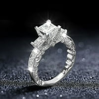 Dijamantni prsten Popularni izvrsni prsten jednostavan modni nakit Popularni dodaci