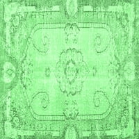 Ahgly Company Zatvoreni pravokutnik Perzijski Emerald Green Tradicionalni prostirci, 8 '12 '