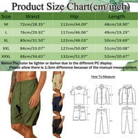 Advoicd Plus Veličina kratkih kratkih posteljina Ležerne prilike Classic Fit kratke ljetne kratke hlače