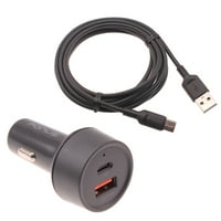 Za TCL Stylus 5G - 36W brze punjač automobila, 2-priključak USB kabl tipa Type-C PD Power Y8Q kompatibilan