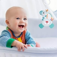 Plišane bebe TECKE TEMI MABO APALJSKE Igračke sa zubima Musics Rights i lagane senzorne igračke poklon za novorođenčad
