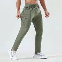 Ketyyh-Chn Muške modne casual pantalone Prave hlače Pantalone Kampiranje Casual Sportske hlače Green,