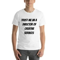 2xl vjerujte mi direktoru kreativnih usluga pamučna majica kratkih rukava po nedefiniranim poklonima