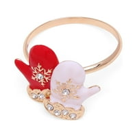 Wiueurtly Božićni ukras Slatki božićni prstenovi za prsten za rings Christmas Christmas HOLDER DEER