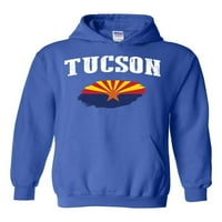 Muški plus duksevi i duksevi - zastava Tucson Arizona
