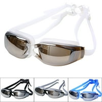 Naočale za plivanje, rubljene naočale, vodootporan bez curenja Anti magle odrasli muškarci za žene za