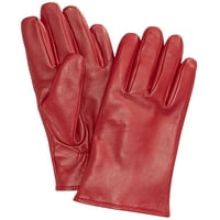 Saks Off Off Pete Avenue Rukavice za ženske kožne rukavice, kašmore ovčje kože, true crvena ~ veličina