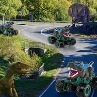 2.4GHz daljinski upravljač Dinosaur automobili za dječake, RC Dino Igračke automobila sa svjetlom, zvukom