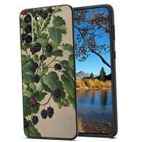 Kompatibilan sa Samsung Galaxy S21 + Plus telefonom, stare-botanički-BlackBerries-Paint-Hard-S-Fine-Art-1-