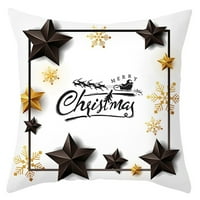 Božićni ukrasi Cristmas božićni poklon za poklopac za ukrašavanje kućnog ukrasa jastučnicu veseli slučaj