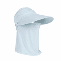 Odvojiva maska ​​za lice - sa šeširom - vratom GAIDER - prozračan, krema za sunčanje, za muškarce, za