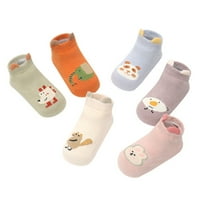 Eczipvz Toddler Cipele Djeca u zatvorenom tople zimske čarape crtane ljetne čarape za bebe slatka djeca