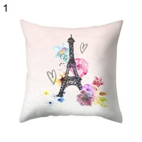 AERDream Eiffel toranj srčani list cvjetni jastučni jastuk kafići navlaka za kafić kafić