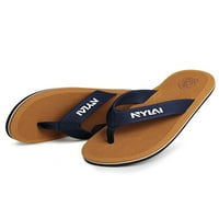 Gomelly Flip flops za muškarce Ljetne papuče sandale sandale kopče za papuče na plaži kućice klizači