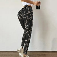 Ženska klirenstva joga hlača, TIANEK Ljetni trening Modni hip dizanje tanke i znoja