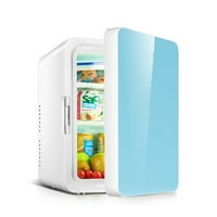 Mini frižider 10L hladnjak i toplije kompaktni hladnjak prijenosni frižider 10l za skijanje kože hrane