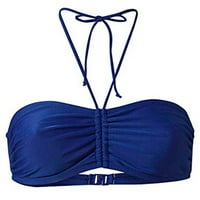 Kupaći kostimi Women Plus Veličina Zazor Summer Mi & Match Plain Bikini Bandeau Top kupaći kostimi odjeća